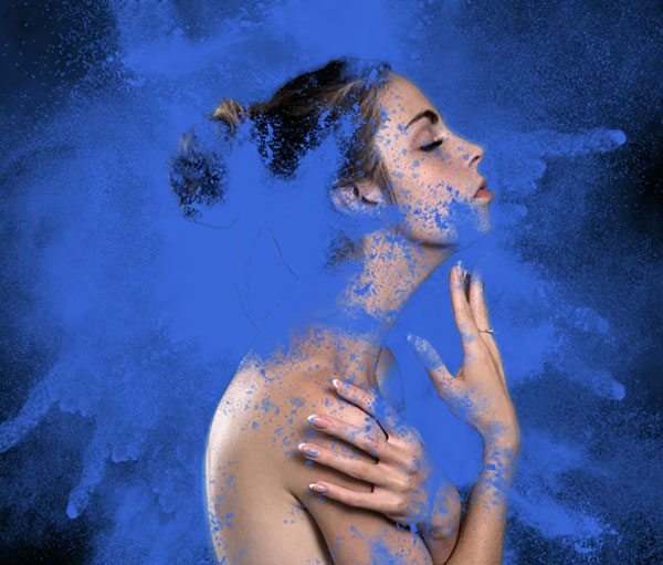 Powder Dust Photoshop Action