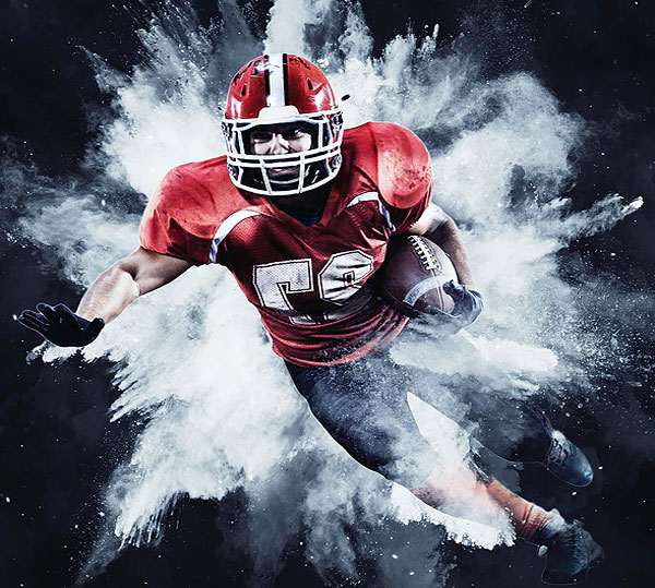 Powder Explosion Photoshop Action