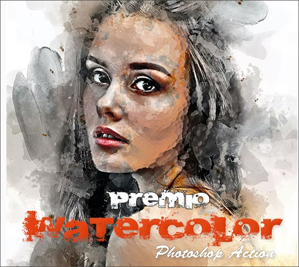Premio Watercolor Photoshop Actions