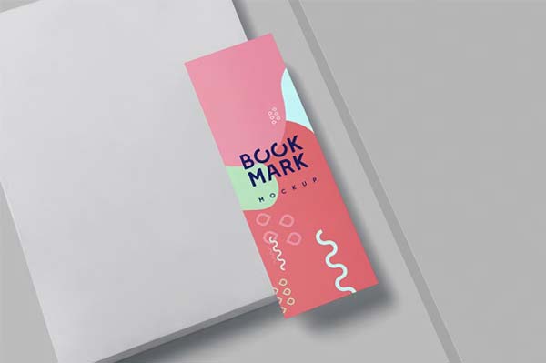 Premium Best Bookmark Mockups