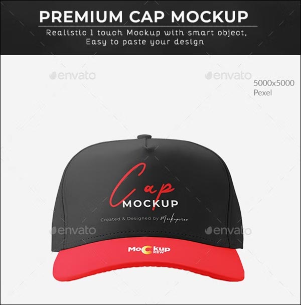 Premium Cap Mockup