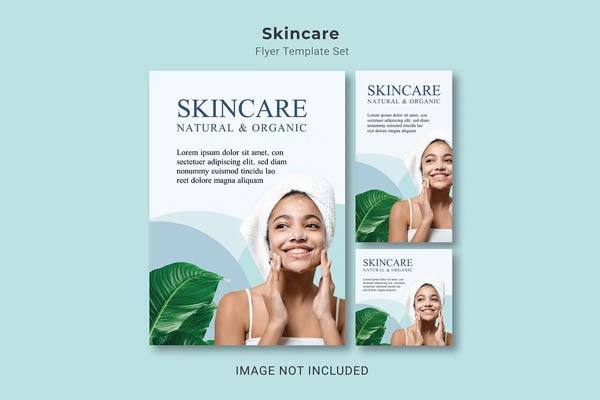 Premium Editable Skin Care Brochure Templates Download