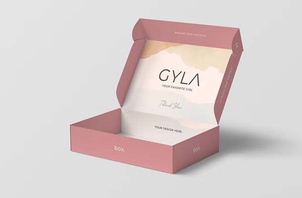 Premium Mailing Box Mockup Set