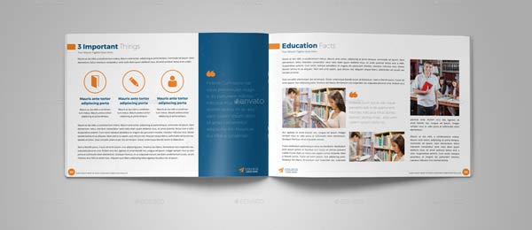 Premium Realistic College University Brochure Templates