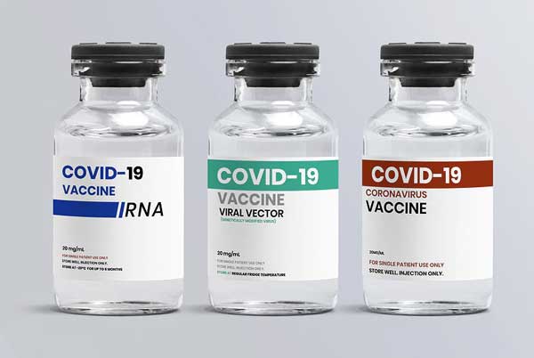 Premium Vaccine Vial PSD Mockup Free