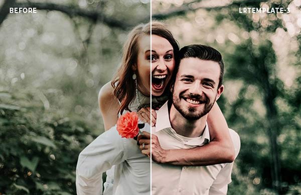 Premium Wedding Lightroom Presets Template Download