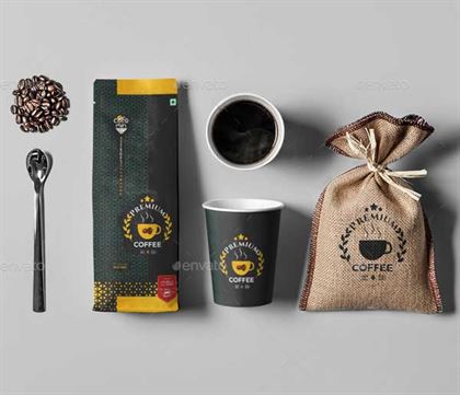 Premium Coffee packaging Design Templates