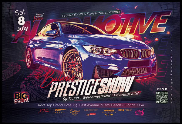 Prestige Show Event Flyer Templates