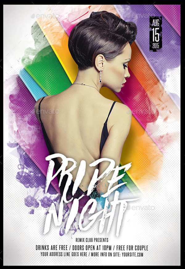 Pride Night Flyer Template