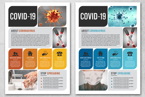 Print Covid-19 Flyer Template