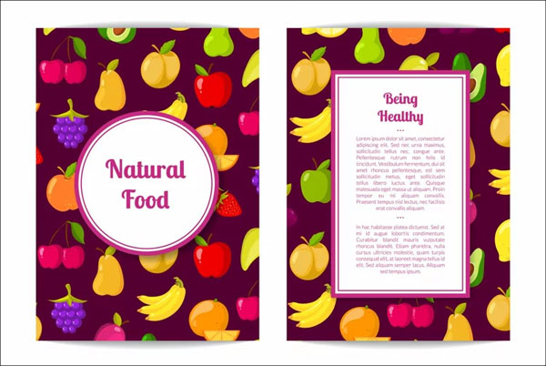 Print Diet Food Brochure