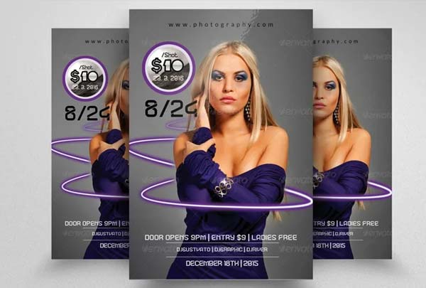 Print Fashion Event Flyer Template