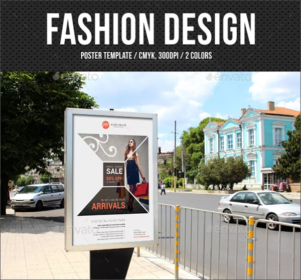 Print Fashion Poster Template