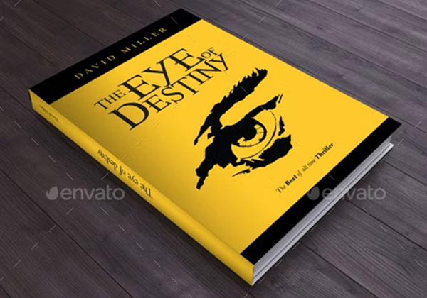 Print Ready Book Cover PSD Template