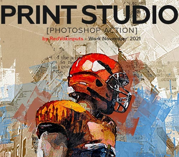 Print Studio Photoshop Action