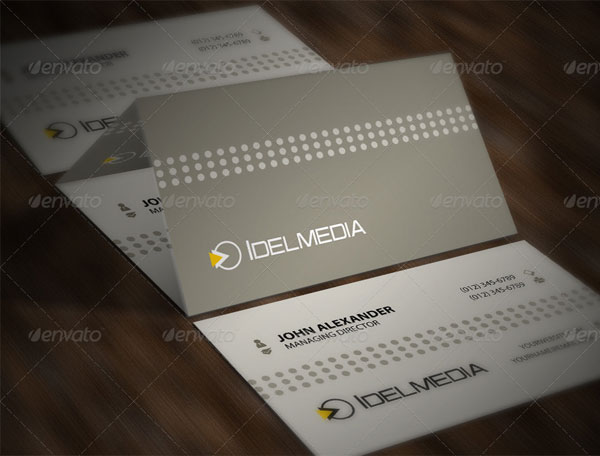 Print Unique Business Card Template