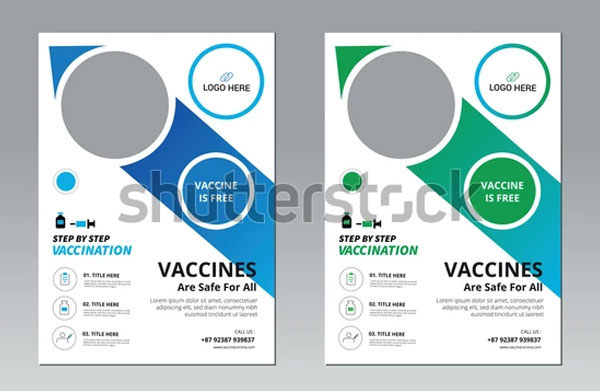 Print Vaccination Event Flyer
