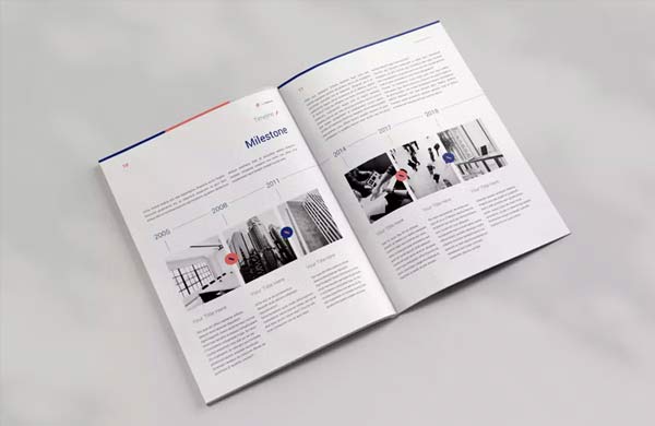 Printable Annual Report Design