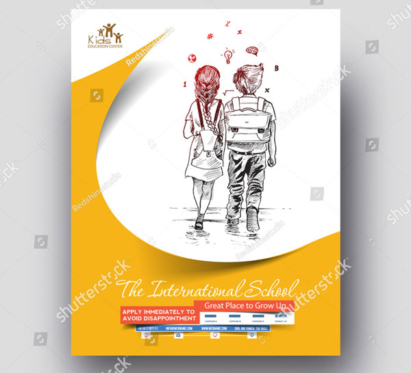 Printable Art Brochure Template Download