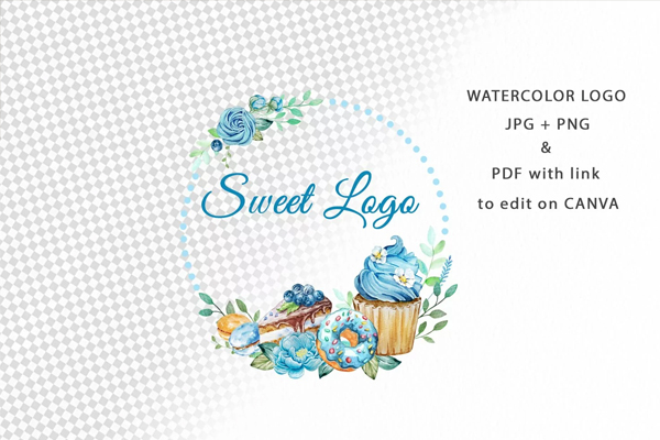 Printable Bakery Logo Design