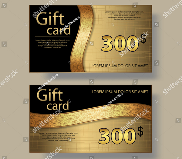 Printable Business Gift Cards