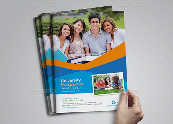 Printable College University Brochure
