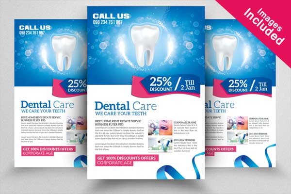 Printable Dental Flyer Design Templates