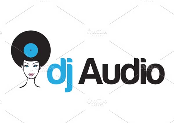 Printable Dj logo 3D Download