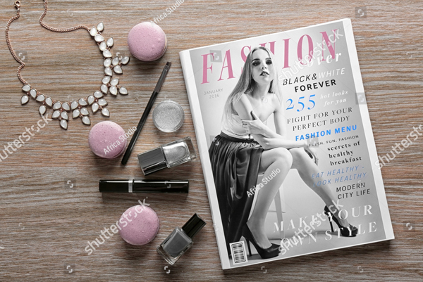 Printable Fabulous Fashion Magazine Template