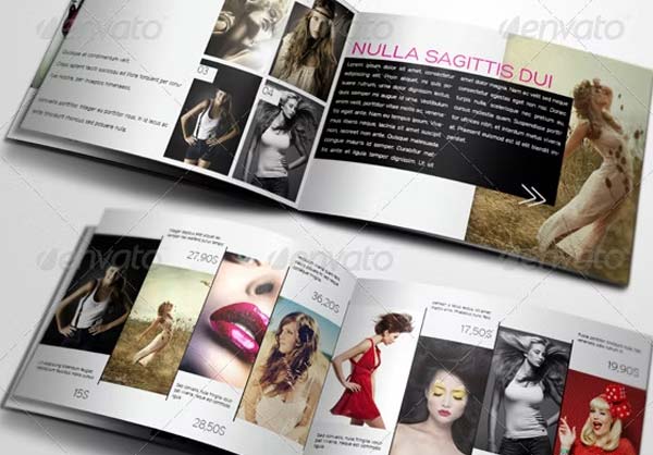 Printable Fashion Product Catalog Templates