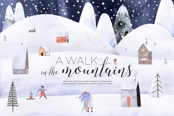 Printable Festive Holiday Templates