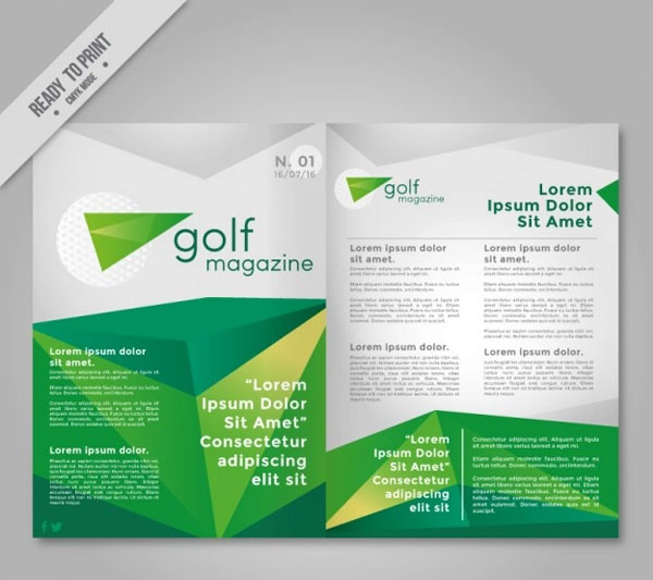Printable Golf Event Flyer