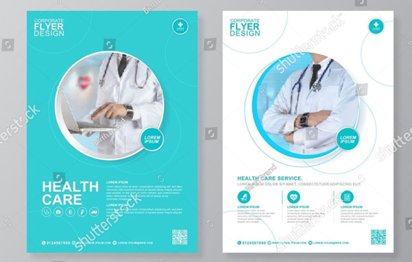 Printable Healthcare Flyer Design Template