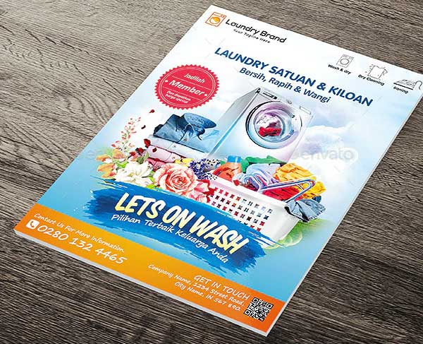 Printable Laundry Flyer