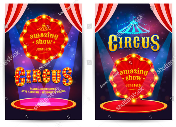 Printable Mardi Gras Flyer Design Template