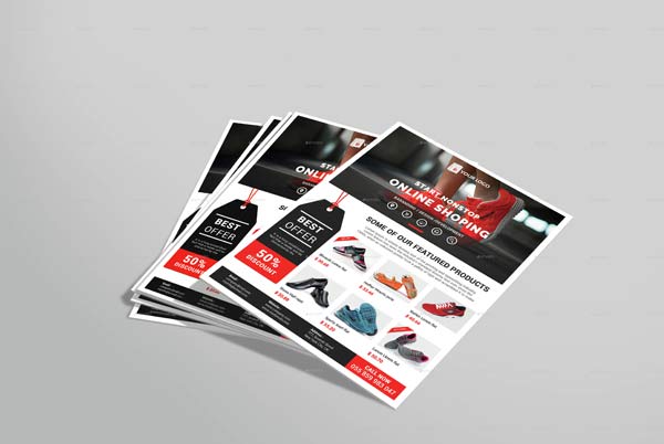 Printable Product Flyer Design
