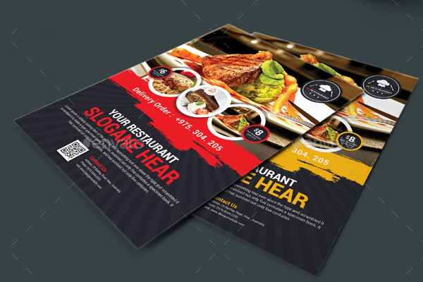 Printable Restaurant Flyer