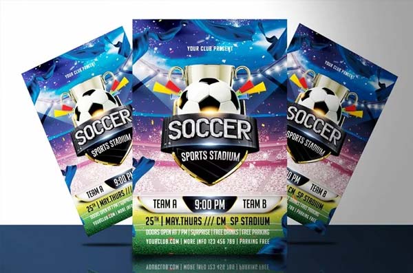 Printable Sports PSD Free Download