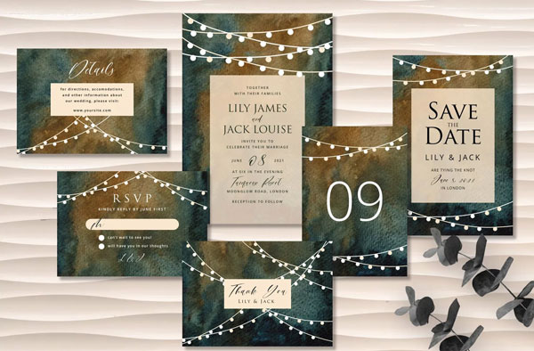 Printable Wedding Invitation Templates