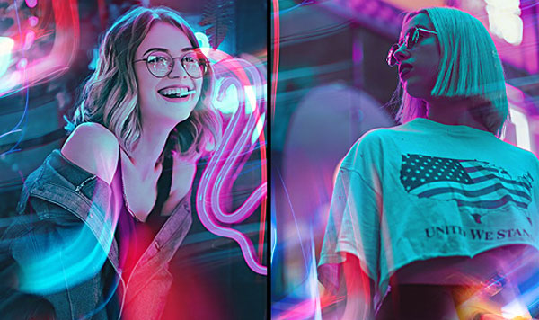 Prism Light Leak Overlays