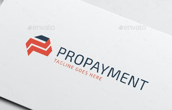 Pro Payment Letter Logo Template