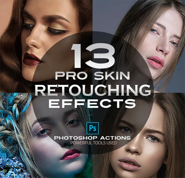 Pro Skin Retouching Actions
