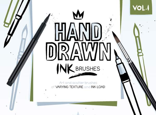 Procreate Ink Brushes Vector Download