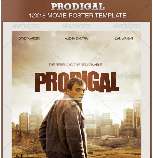 Prodigal Movie Poster Template