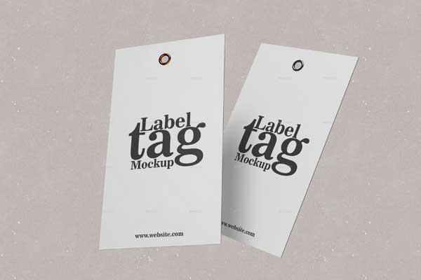 Product Label Mock-Up Template