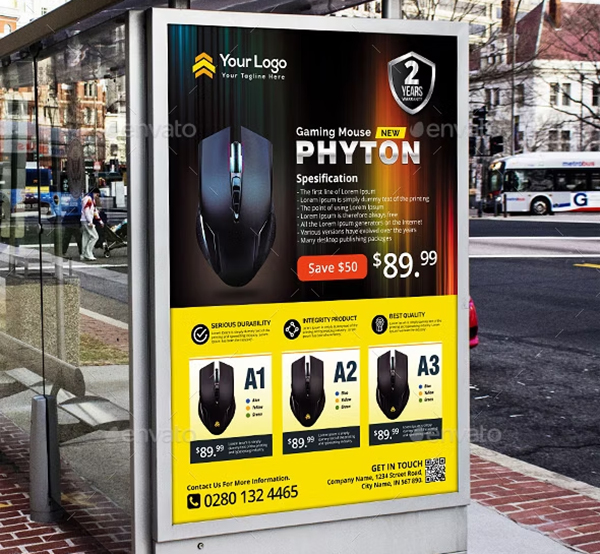 Product Promotion Poster Templates