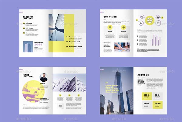 Professional Annual Report Templates