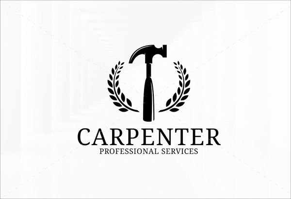 Professional Carpenter Logo Template