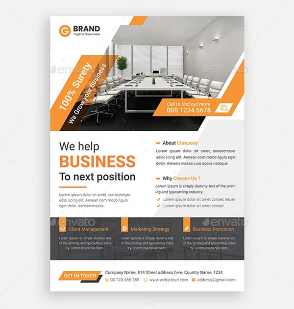 Professional Corporate Flyer Templates