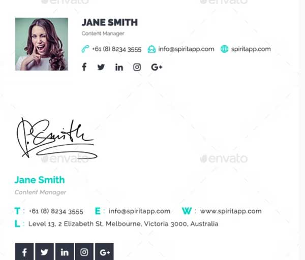 Professional E-Signature Templates